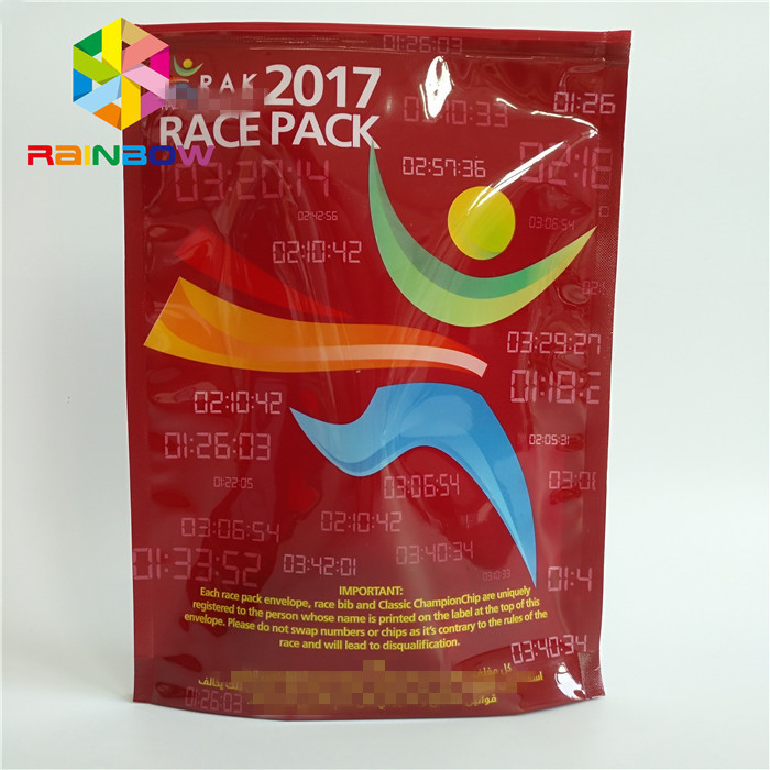 食品等級のアルミ ホイルのプラスチック マイラーStandyのジッパーの袋は印刷されてカスタマイズした