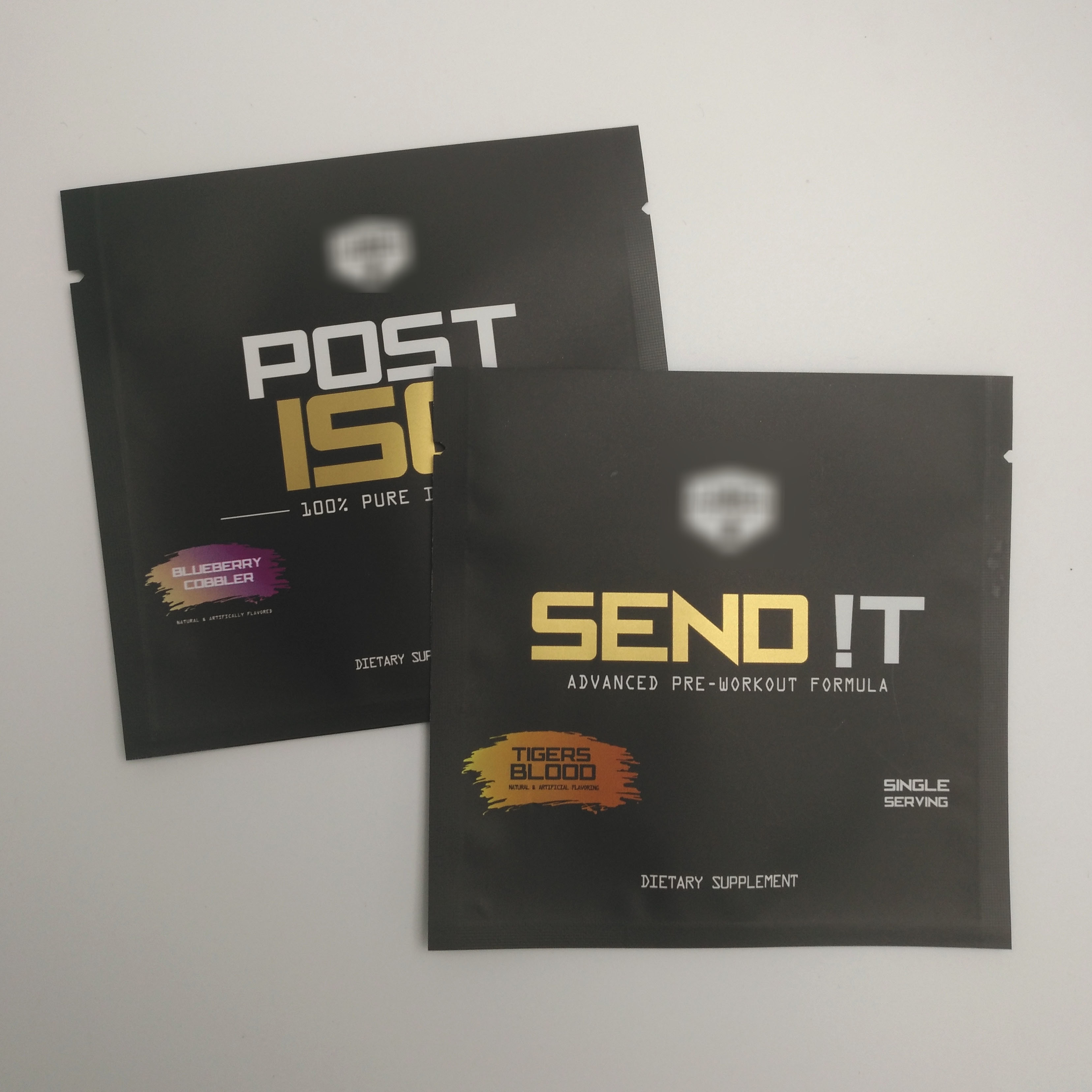 金は化粧品の密封された袋の小型の磨き粉のアルミ ホイルのプラスチック軽食のヒート シール3の側面のシール袋を印刷した