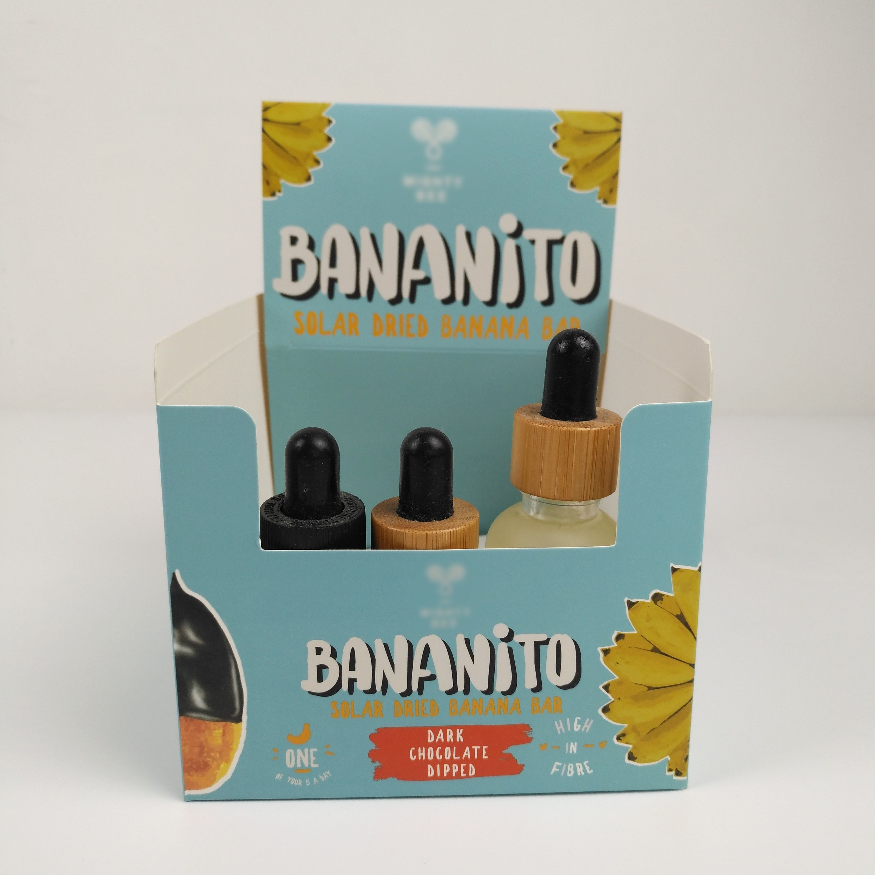 注文の折るボール紙のカートンはディスプレイ・ケース、小売りの軽食が包装箱を壁紙を張る段ボールPDQカウンターを引き裂く