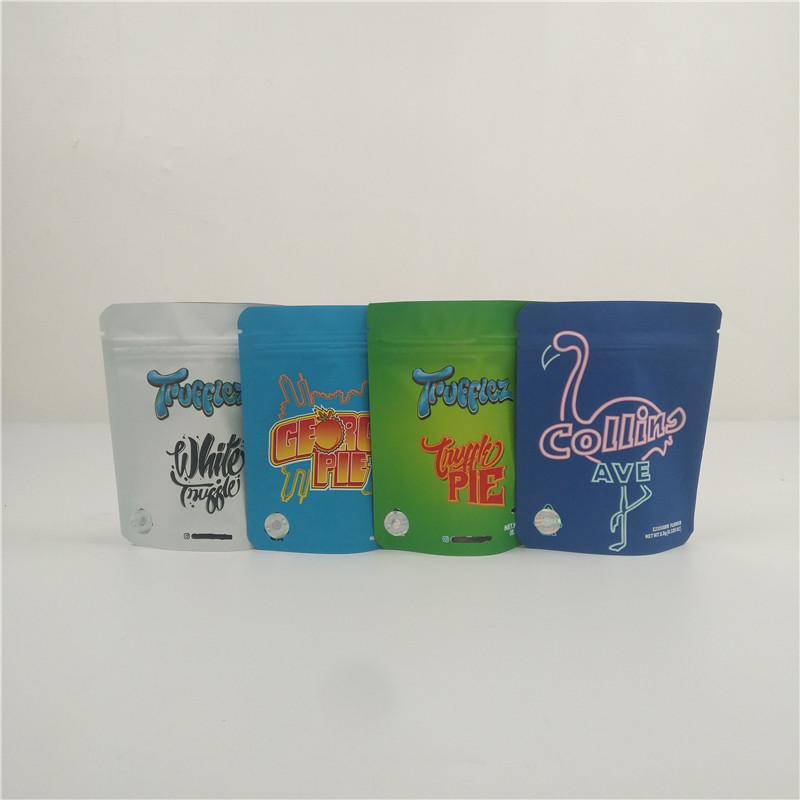 3.5 g Ediblesマイラーは臭いの証拠キャンデーの包装の袋柔らかい粘着性の食用袋を袋に入れる