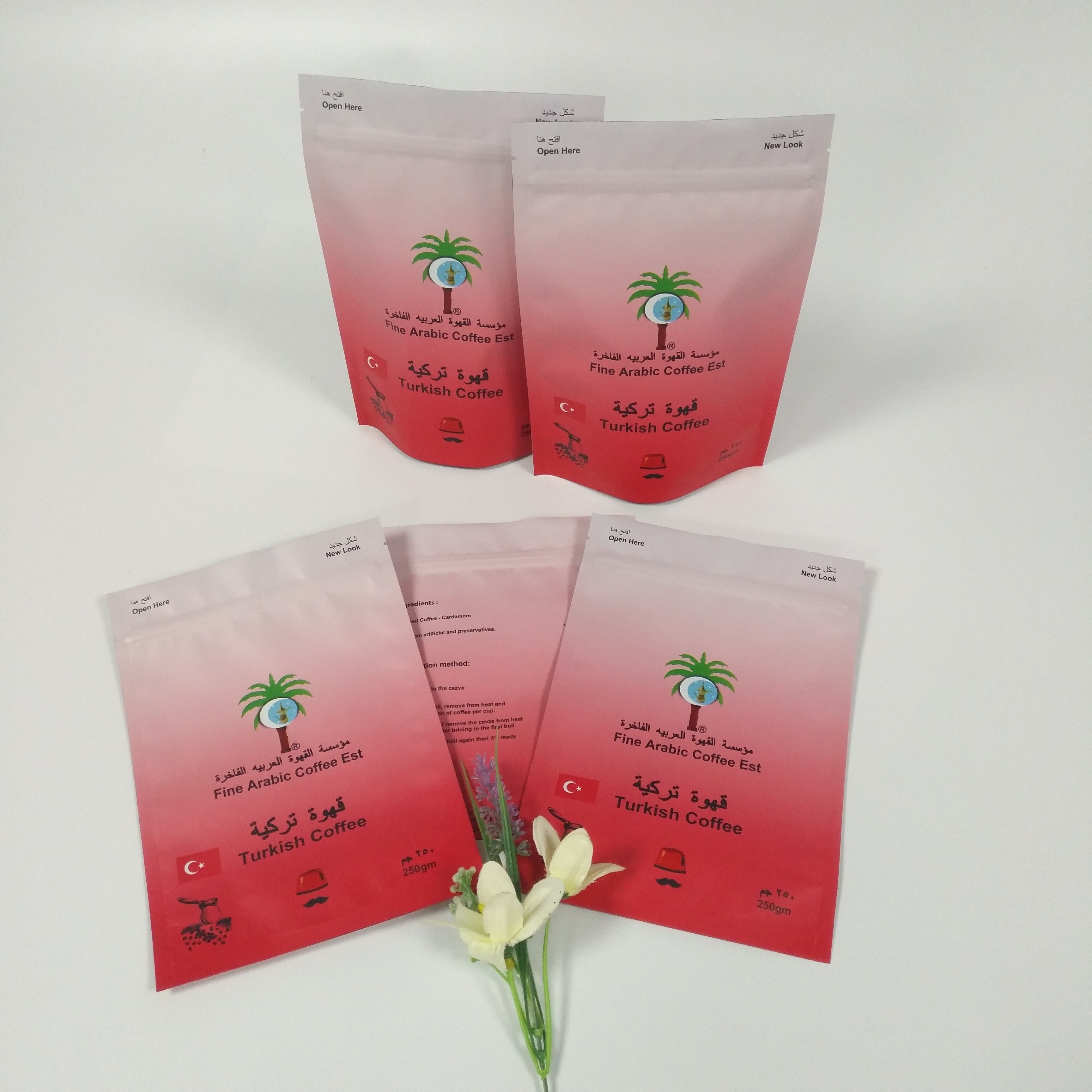 無光沢CMYK軽食のコーヒー粉のために包む150ミクロンの軽食袋