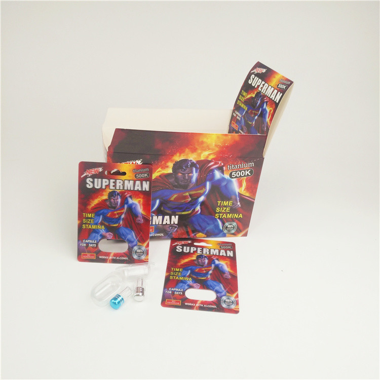 サイ8の3D丸薬カード200mic 500K 3Dまめカード男性の強化