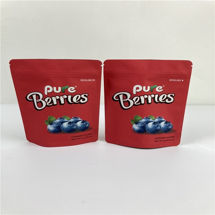 3.5g種のためのISO BOPP VMPETのジッパー ロックの食糧袋のグラビア印刷