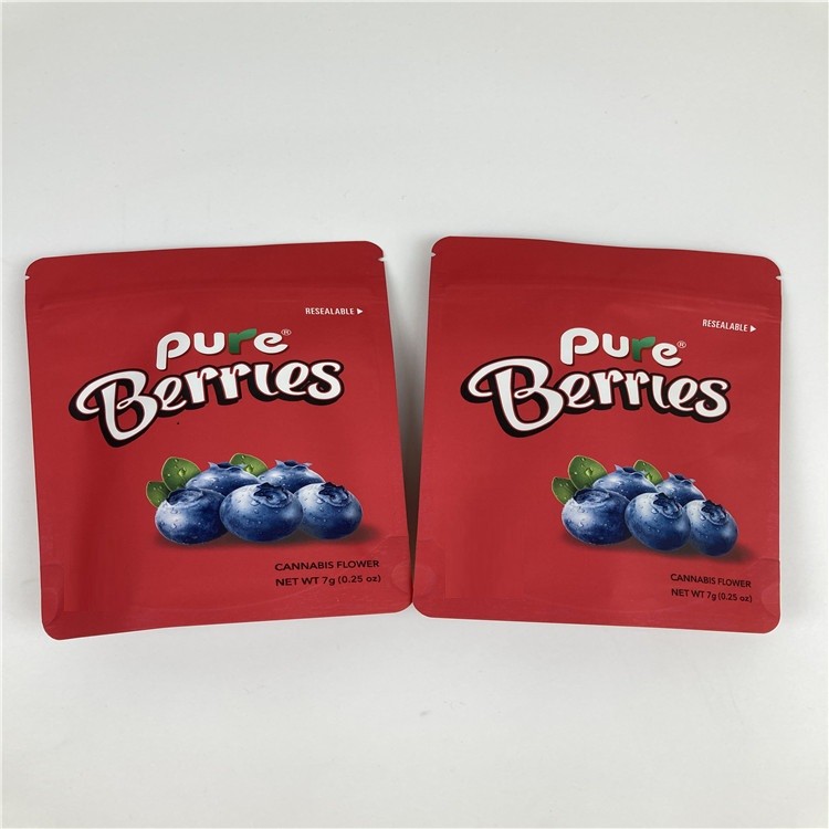 BOPP VMPET 1/8ozのインド大麻の花包装袋3.5g Cbdのジッパー ロック ホイルの袋
