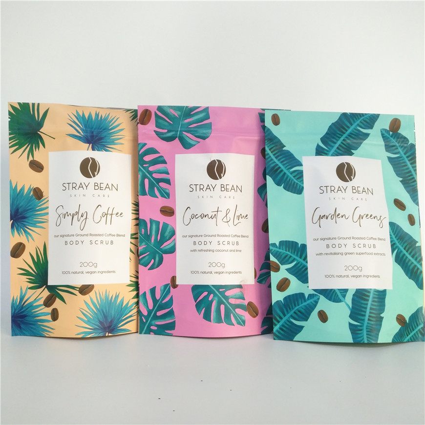 OPPのvmpetのバス ソルト包装袋100g 200gのアルミ ホイルのマイラーの無光沢袋