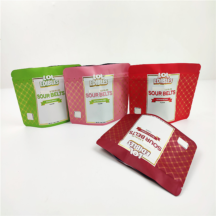 180mic 3.5g CMYKマイラーのクッキーの包装の袋のグラビア印刷の印刷