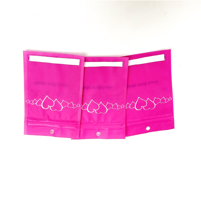 注文のロゴのプラスチックfoiの宝石類袋の多数の設計フィルムは衣服の明確なジップ ロック式袋のための袋を包むアライナを切った