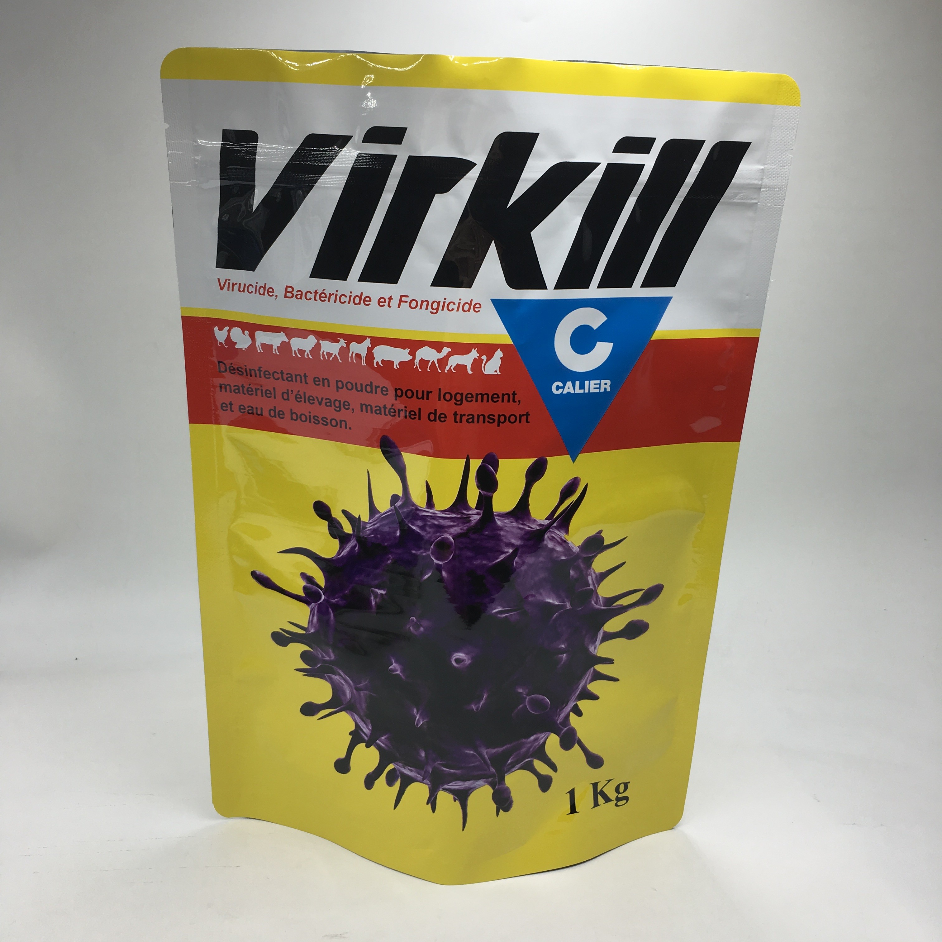 混合物の上の立場は薄板にされたアルミ ホイルの乳しよう蛋白質が食糧貯蔵の包装を粉にするジップ ロック式1kg食糧粉袋を袋に入れる