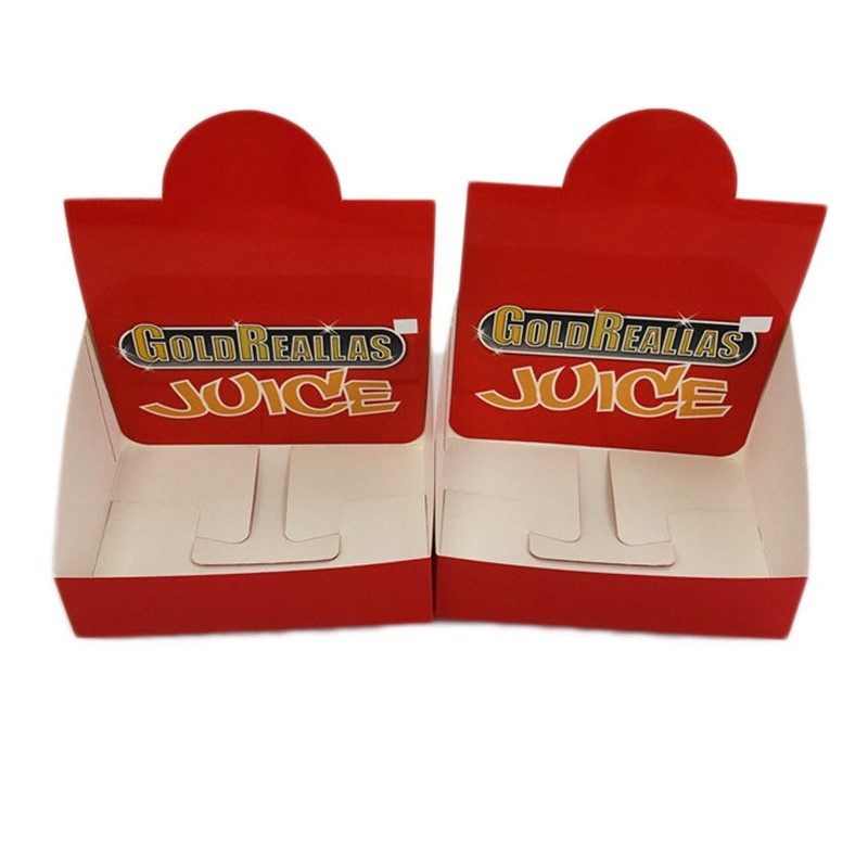 注文のロゴ エネルギー飲み物の箱を包むペーパー反対のディスプレイ・ケースのエネルギー バー チョコレート蛋白質棒