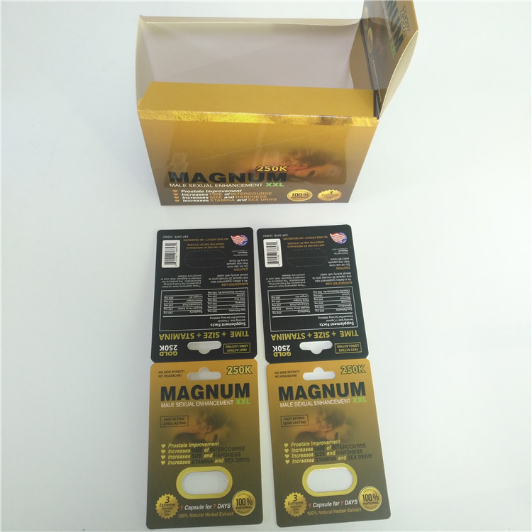 カード サイ69の3Dレンズの包装カードを包むPantoneの性の丸薬