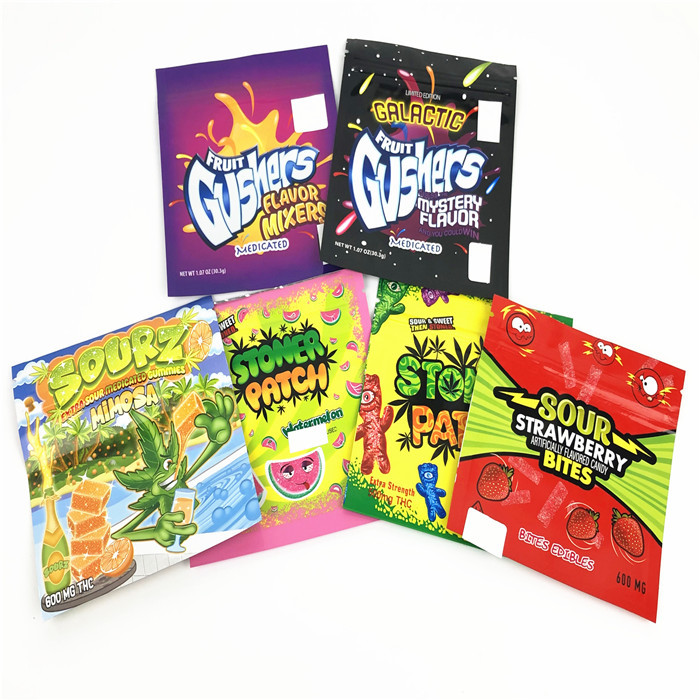 VMPET CBDの包装の袋を包む無光沢CMYK 100micマイラー ホイルの袋