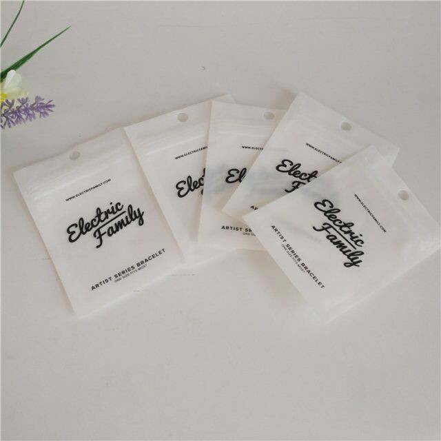 イヤリングのブレスレットのためのSGS VMPETを包むペットNY 200mic CMYKプラスチック袋