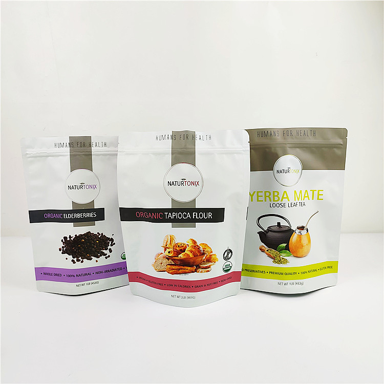 グラビア印刷120micはホログラム袋VMPET MOPPのプラスチック包装袋の上の立場を薄板にした