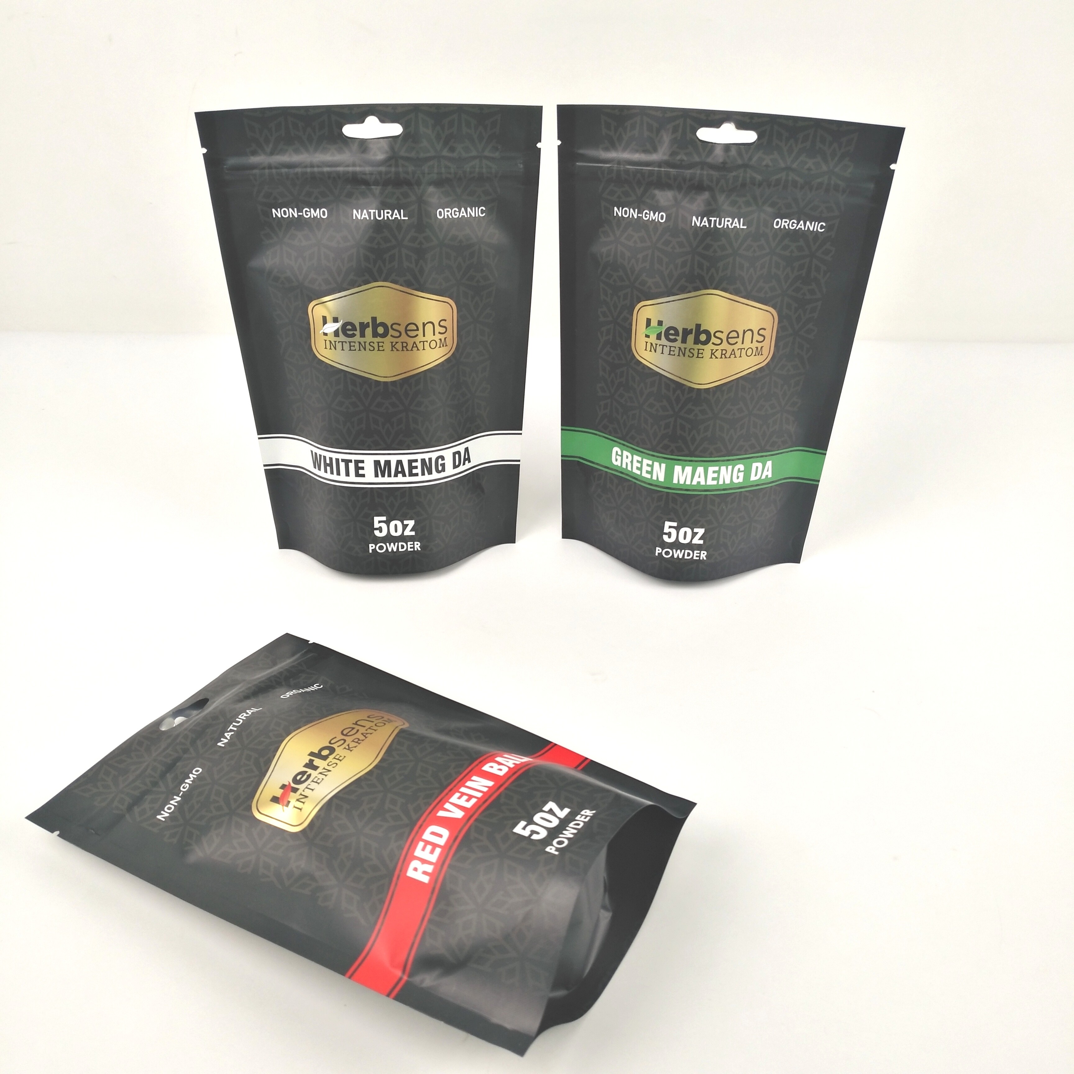 200g Vmpet 10Cは黒い無光沢Moppを包むプラスチック袋を薄板にした