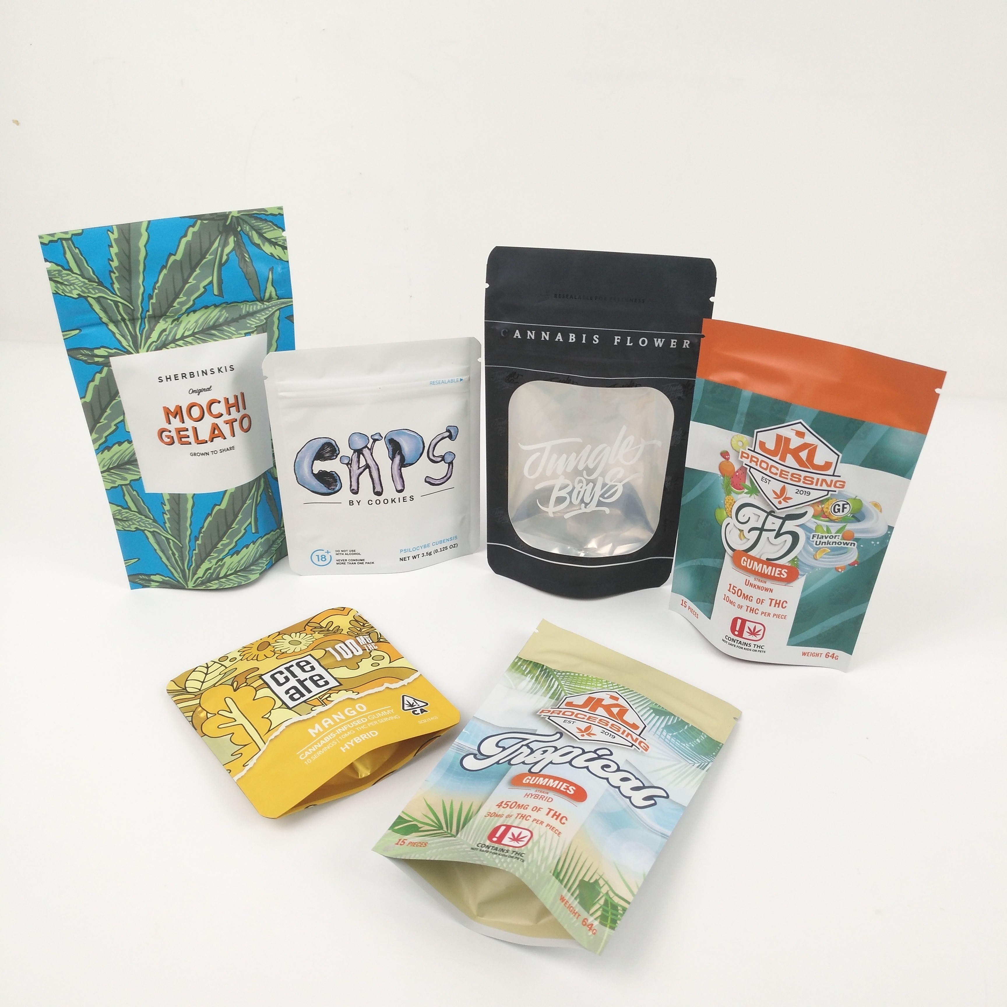 CMYK 200micのマットのアルミ ホイルの袋VMPETのグラビア印刷のDoypackのジッパーの袋