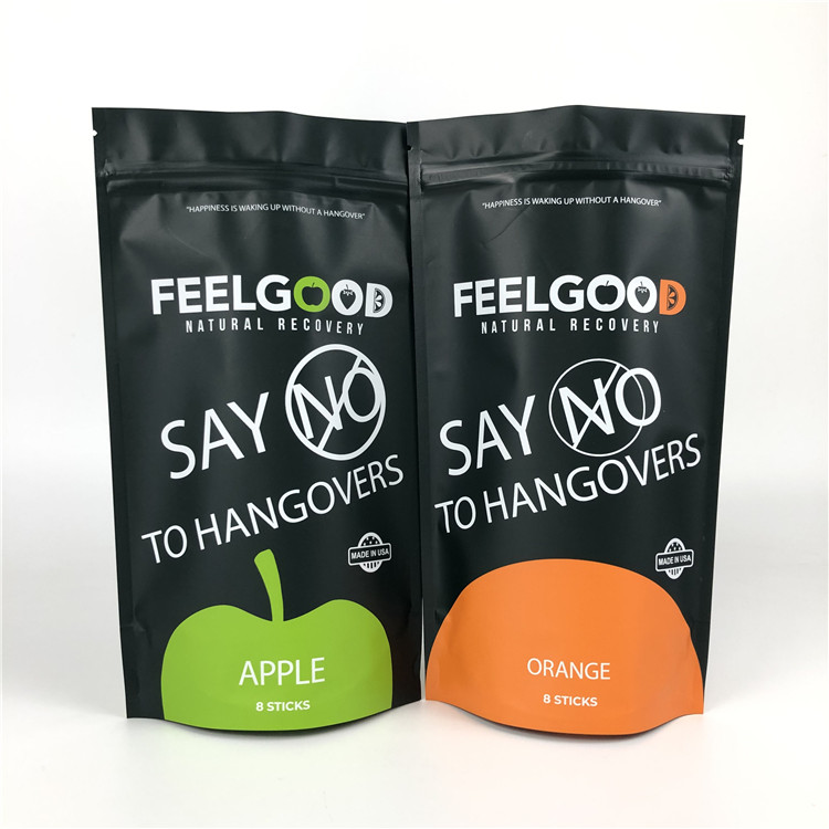 袋の上のResealable卸し売り習慣の立場はマイラーのポリ袋を詰めるスパイスの軽食のナットのジッパーを欠く