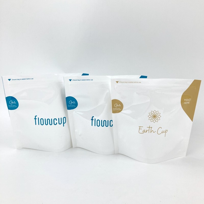 マイクロウェーブ滅菌装置の蒸気の消毒袋RCPPはペット グラビア印刷を薄板にした