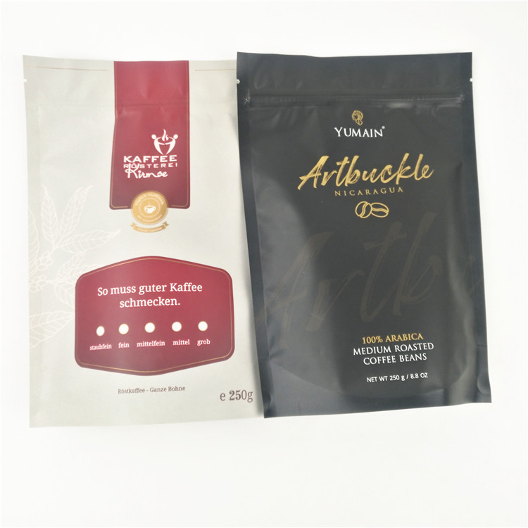 CMYK MOPPのResealableジッパーの袋の湿気の防止のクラフト紙OPPのAL