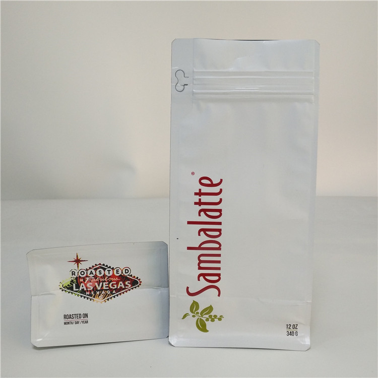 Degrassing弁の最下のガセット袋は無光沢CMYK 110ミクロンのMOPPファスナーを絞める