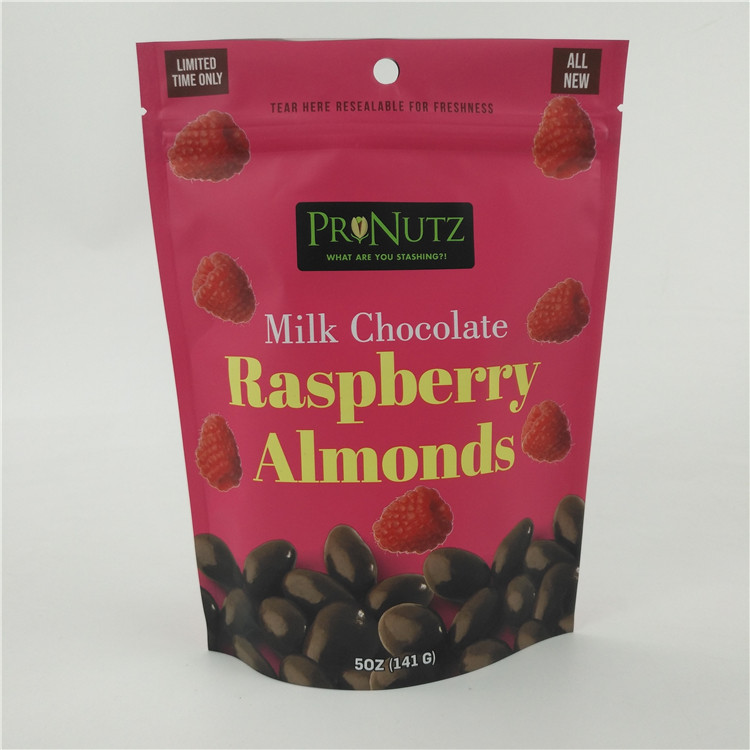 VMPET CMYKの食用のプラスチック袋はチョコレートくだらない破片1.2Cをヒート シールした