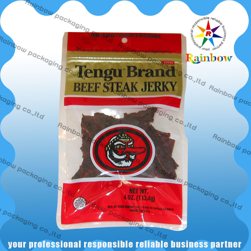 ヒート シールされた明確な窓の完全な印刷を包む食品等級ホイル袋