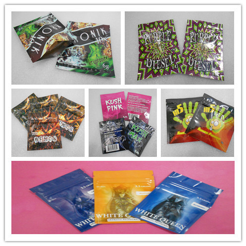 120 mic は Ziplock と流行ホイル袋の包装を立てます