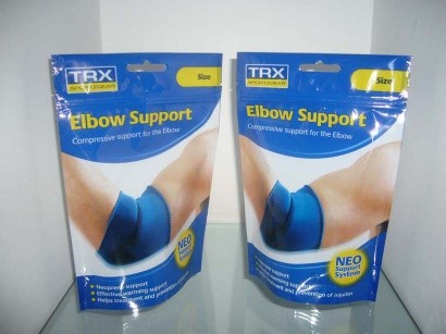 スポーツは立てます Ziplock/破損のノッチと包むプラスチック袋を印刷しました