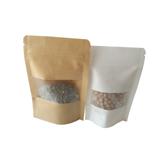 再使用可能な軽食袋の包装の習慣はクラフトの食糧を立てます証明された袋SGSを印刷しました