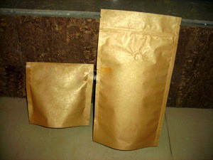 Ziplock によって薄板にされるアルミ ホイルの完全な PrintingPlastic 袋の金は無光沢の終わりを立てます