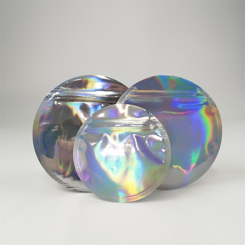 カスタマイズされて食用の円形を印刷することは3.5g 7gを包むプラスチック袋を形づけた