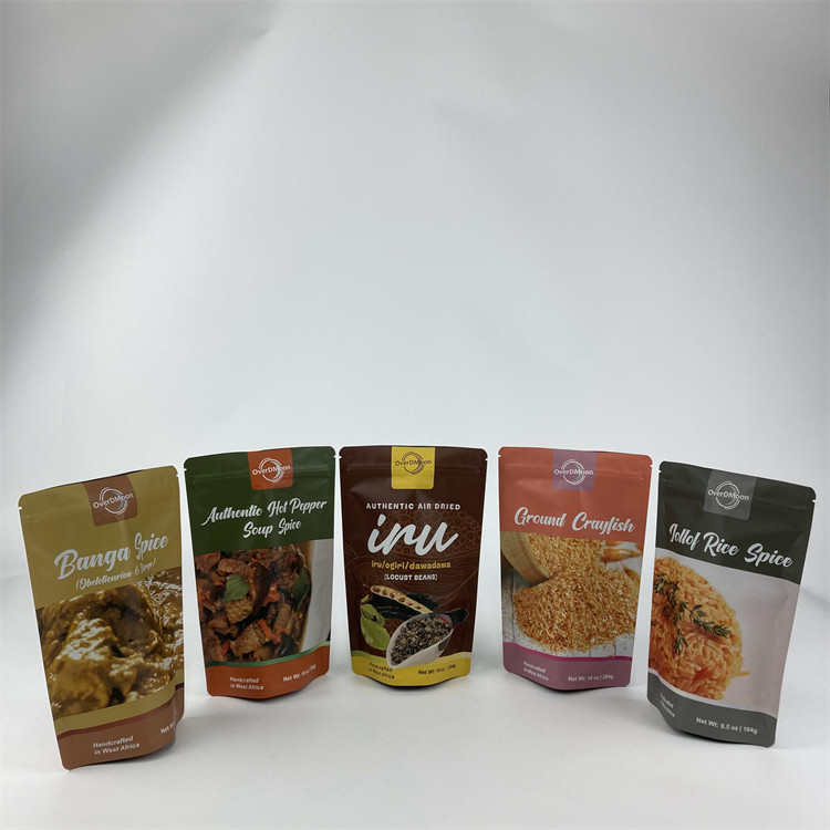 Doypackのタバコのロゴの包装の袋の熱いシールのジッパーの包みを立てなさい