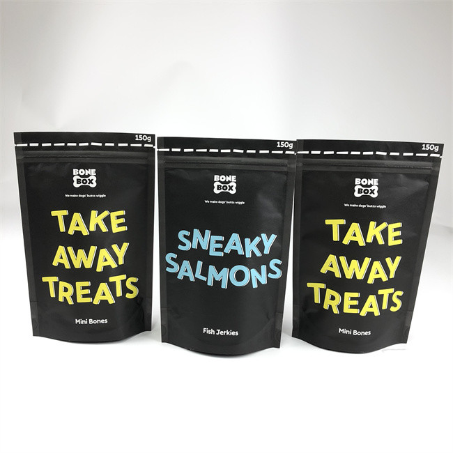 CMYKはクラフト紙のドッグ フード袋を包むプラスチック袋を印刷した