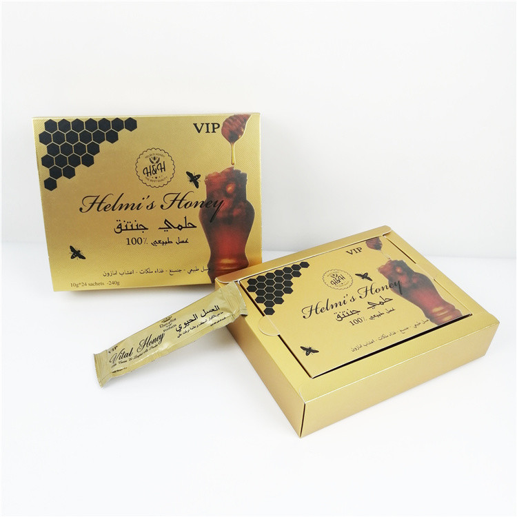 習慣は空20gプラスチック包装袋の蜂蜜の食品等級の食用の袋を印刷した