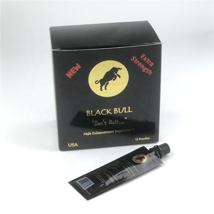 蜂蜜の男性の強化の補足のために包む空の口の袋