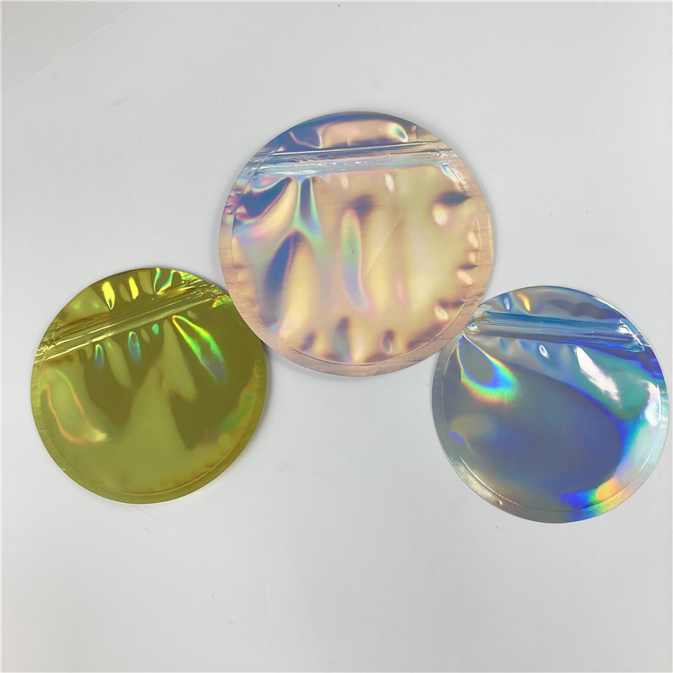 ジッパーのクッキーのアルミ ホイル マイラーの上の注文の形の立場は3.5g 7g 14g 28gを袋に入れる