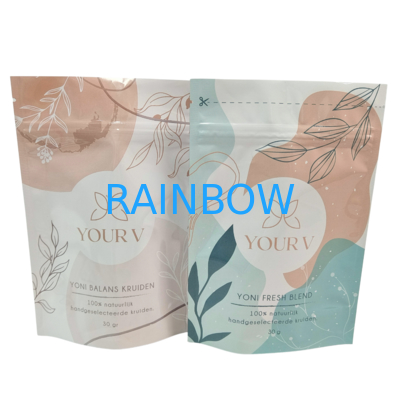 カスタム生物分解性マイラー袋 浴塩 4OZ 5OZ スタンドアップポック