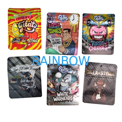 マッシュルームチョコレートバー包装グミ 8th Cali Food ドイパックマイラーバッグ 3.5 Cali パック 食用包装袋 3方シール