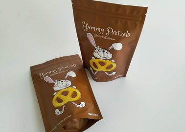 SGSの食糧真空シール袋は、コーヒー チョコレート クッキーの茶蛋白質の粉のためのジッパーの袋を立てます